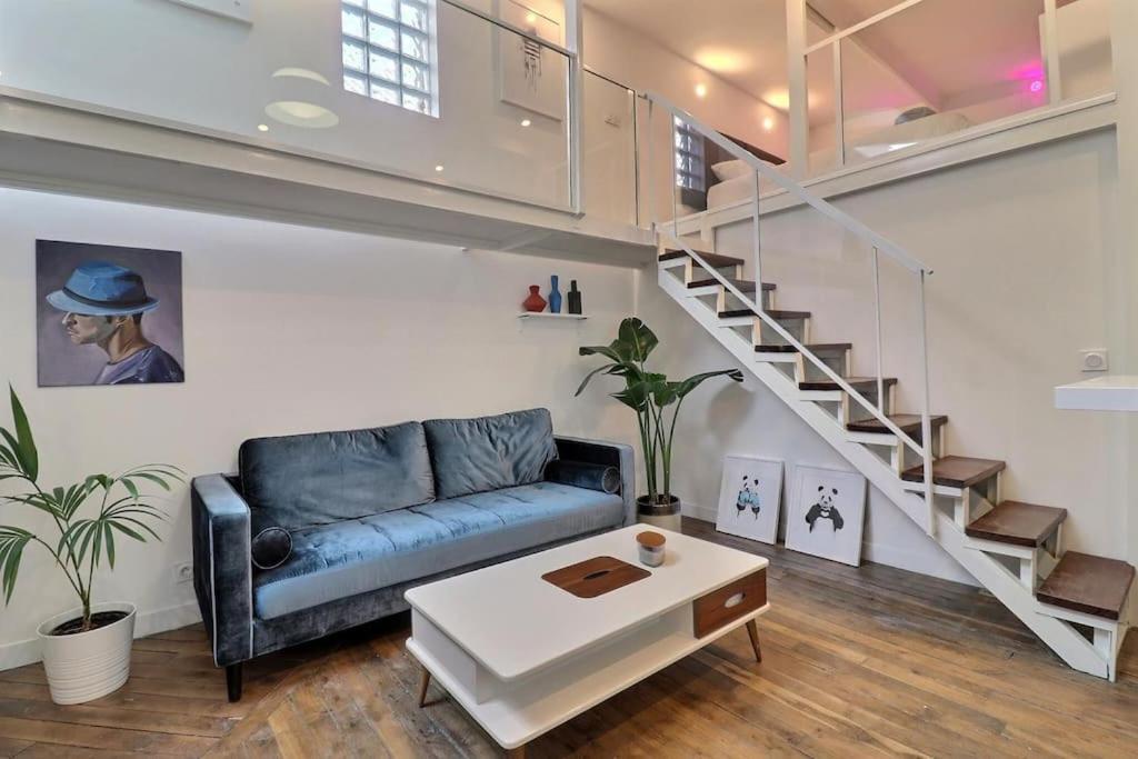 Unique Loft Apartment Located 15 Minutes From The Champs Elysees Saint-Ouen (Seine-Saint-Denis) Exterior foto